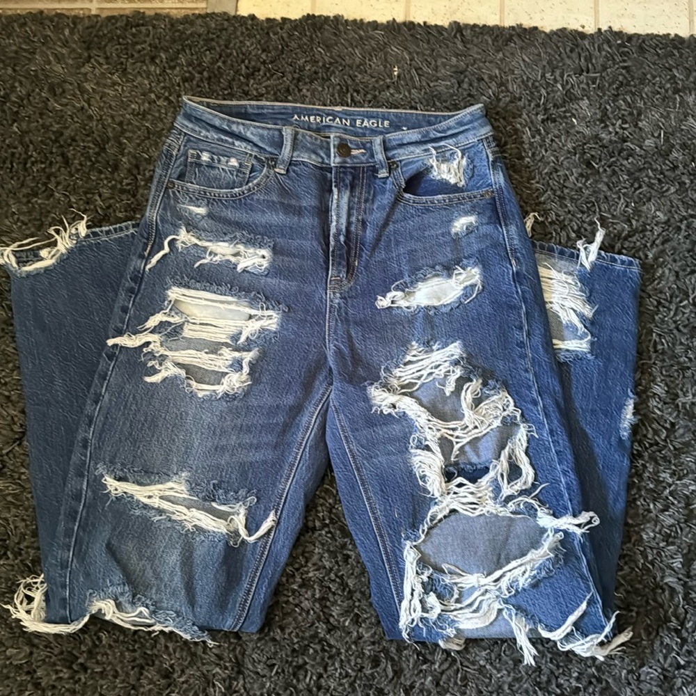 Ripped American Eagle Jeans